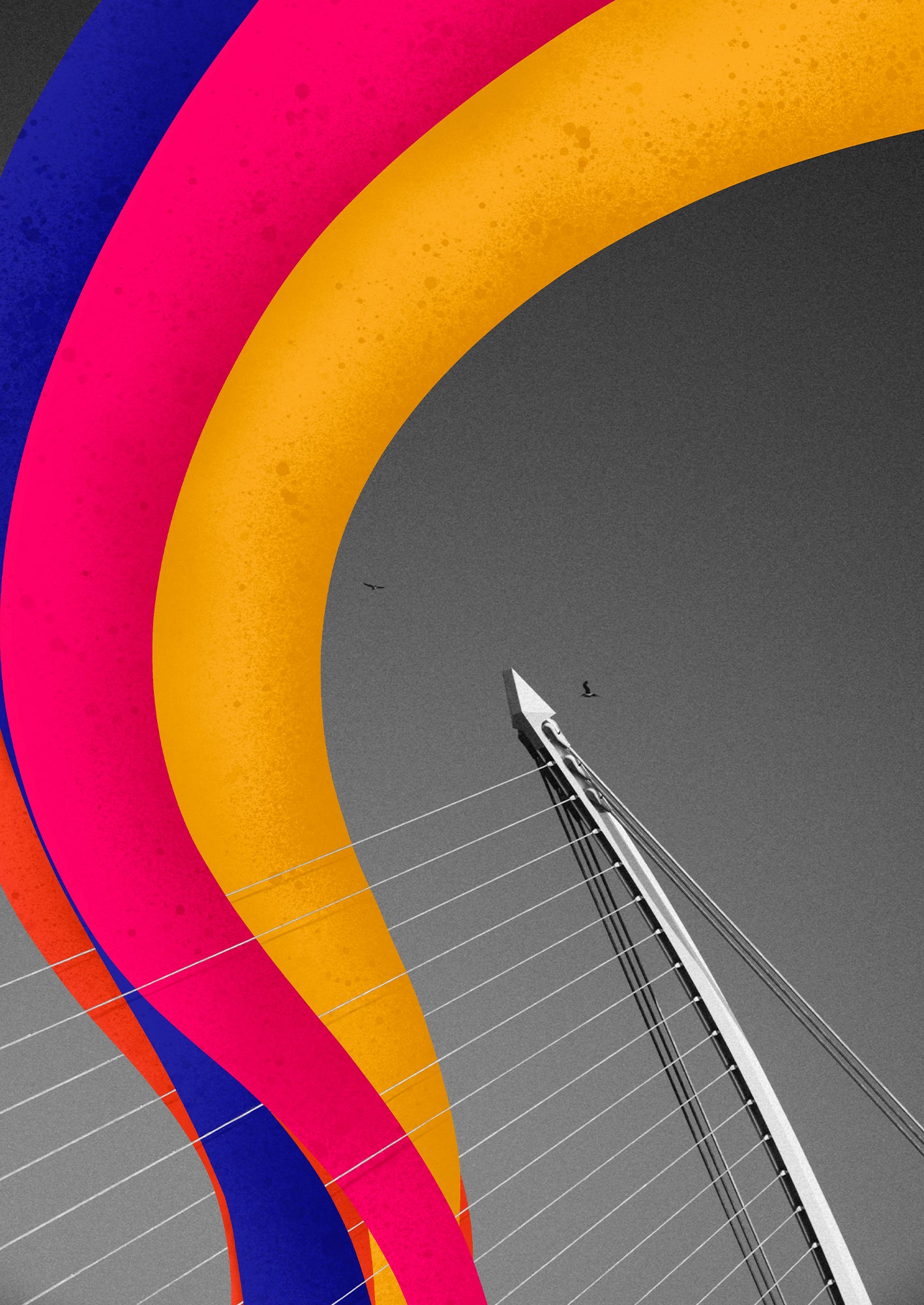 The Dublin Series || Samuel Beckett Bridge - BlankSlate Shop